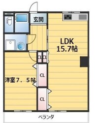 ヤトダハイツの物件間取画像